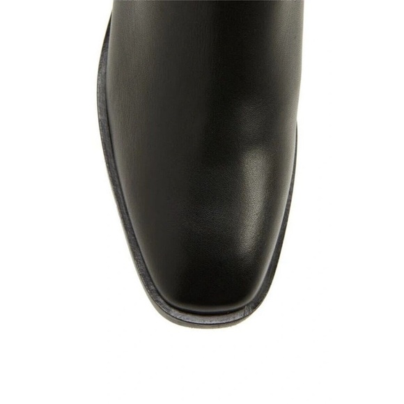 Aquatalia Cambria Weatherproof Riding Boot Black Leather Sz 6.5 $595 - Picture 4 of 12